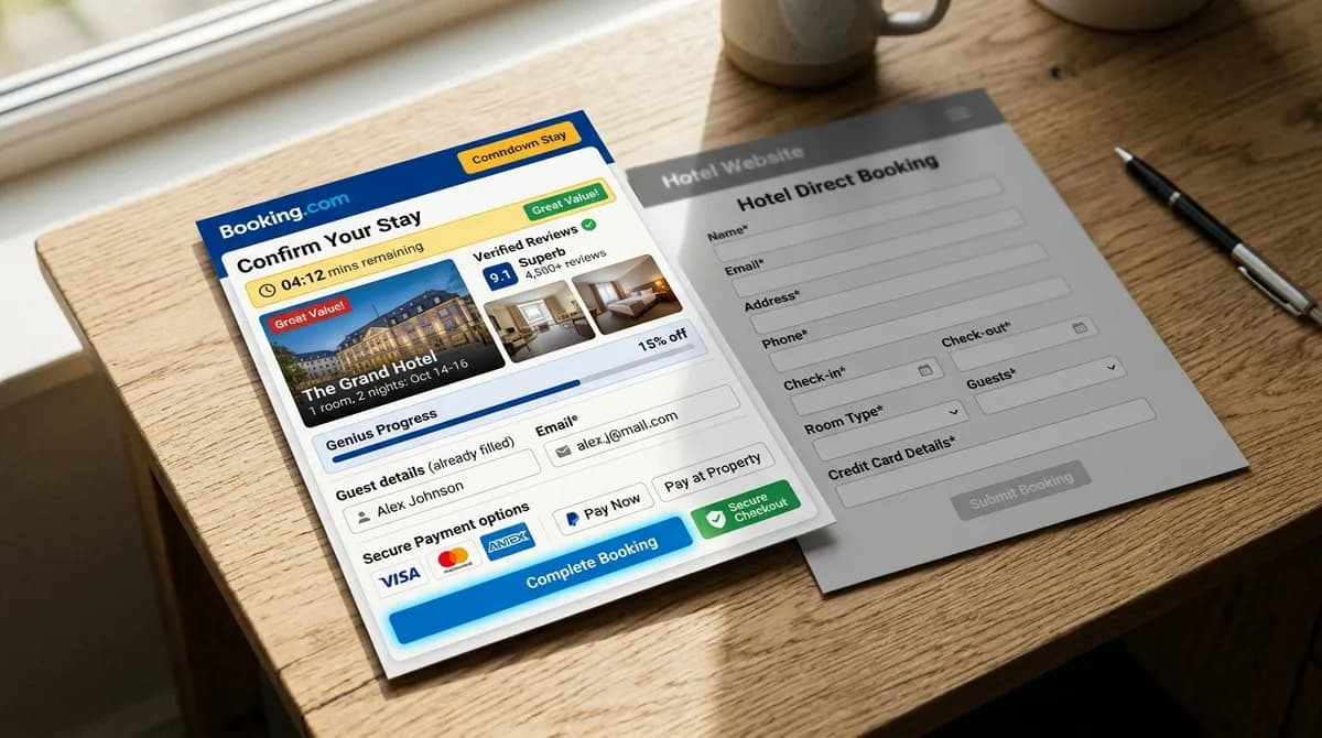 Warum bucht niemand direkt auf deiner Hotel-Website?