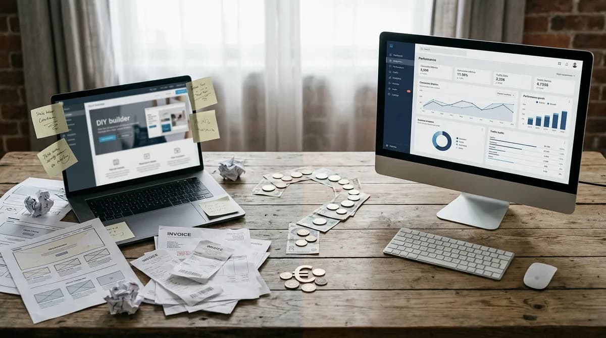 Website-Kosten: Agentur vs. Tool vs. DIY ehrlich verglichen